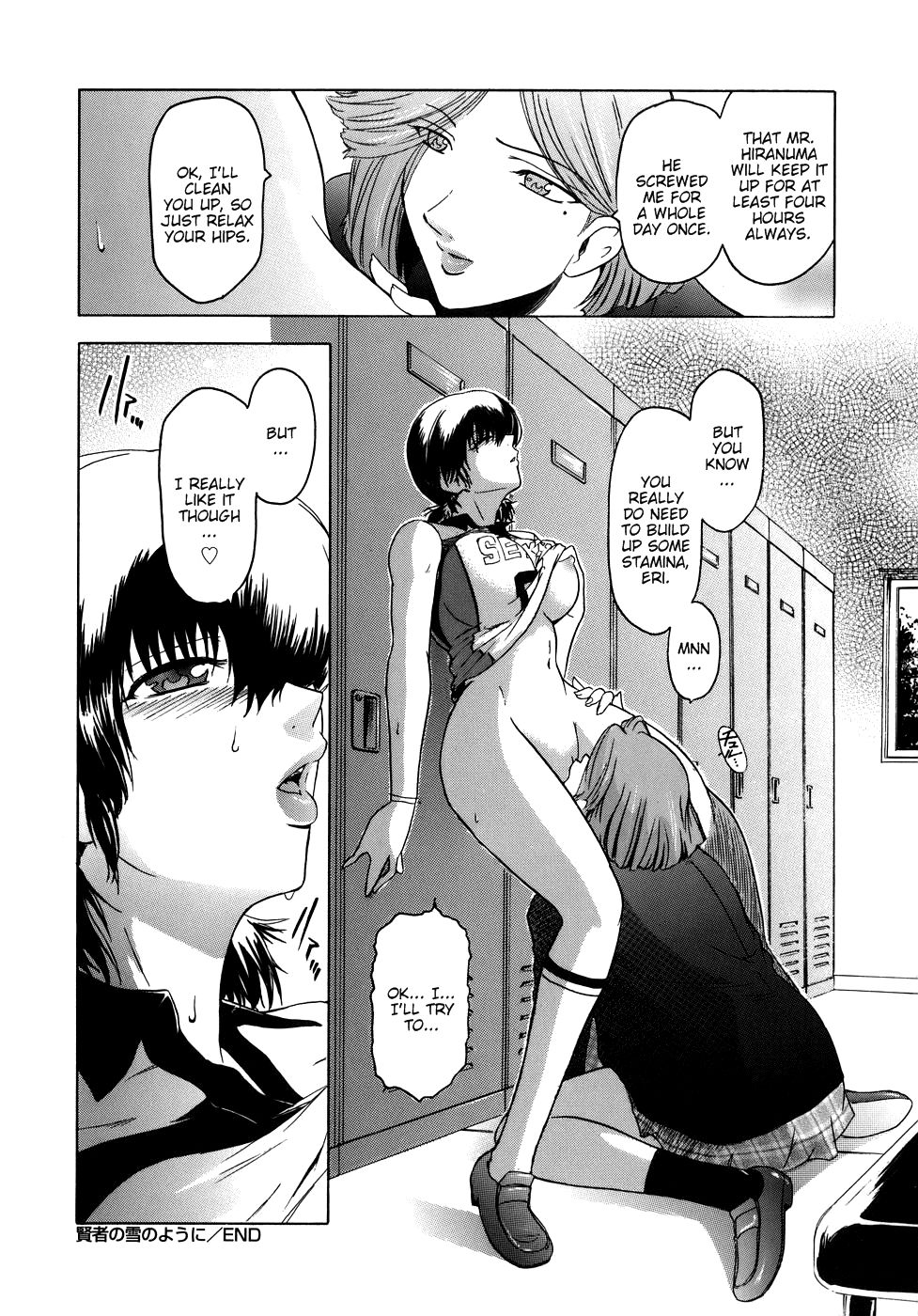 Hentai Manga Comic-Virgin-Chapter 8 - like the snow of a great man-24